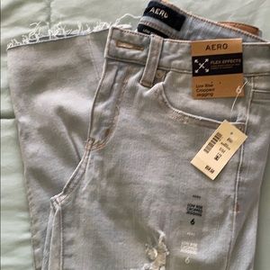 New Aero size 6 low rise cropped jegging